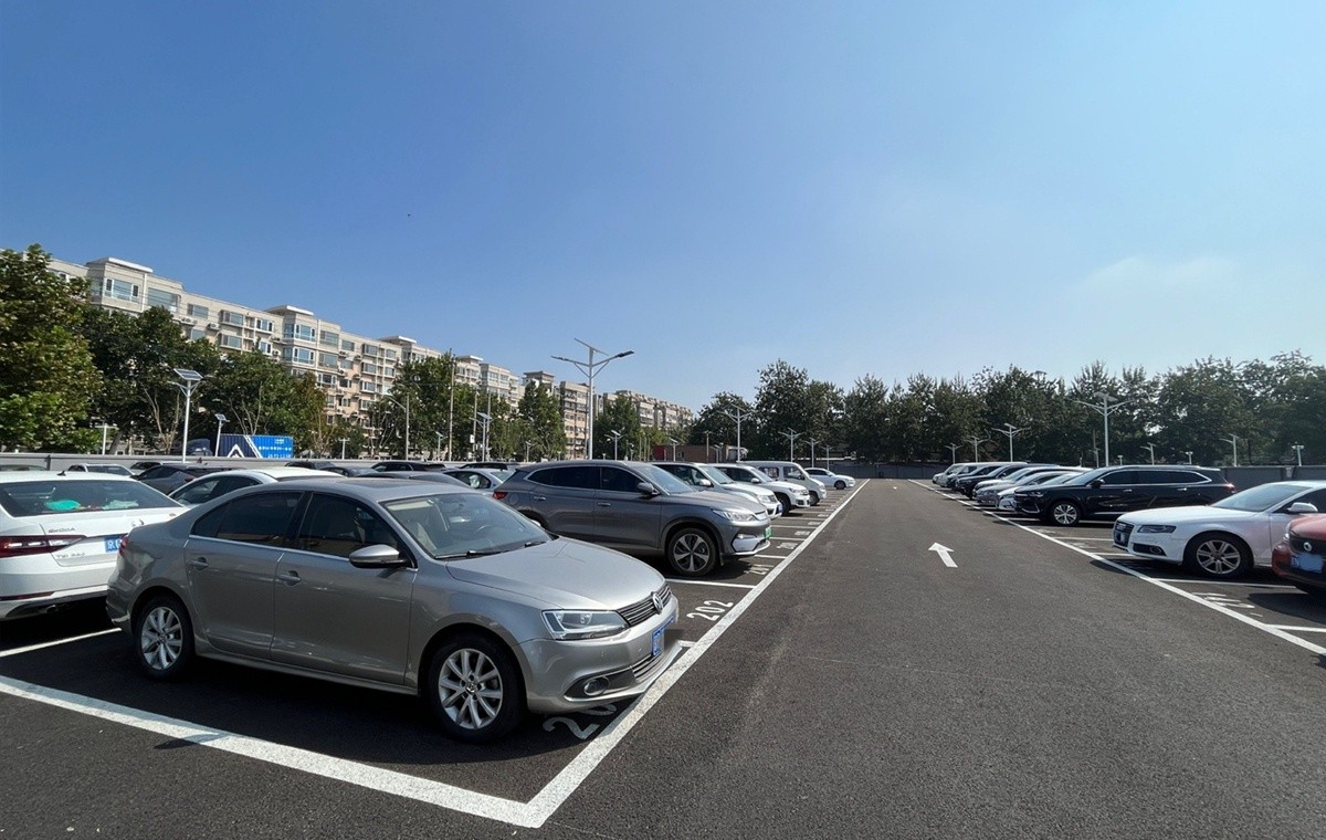 宣城停车场道路铺设施工