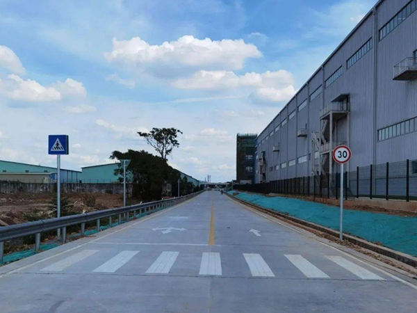 宣城工业园区道路施工